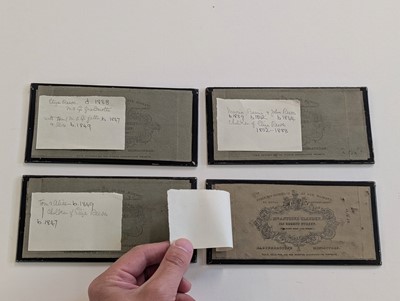 Lot 45 - Claudet (Anton François, 1797-1867). A group of 4 hand-tinted stereoscopic daguerreotypes