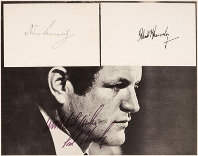 Lot 356 - Kennedy (John Fitzgerald, 1917-1963), 35th President of the United States. Ink Signature