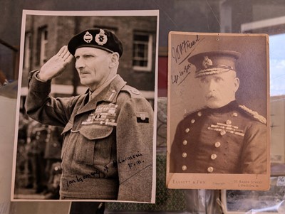 Lot 365 - Montgomery (Bernard Law, 1887-1976), 1st Viscount Montgomery of Alamein. Signed Photograph