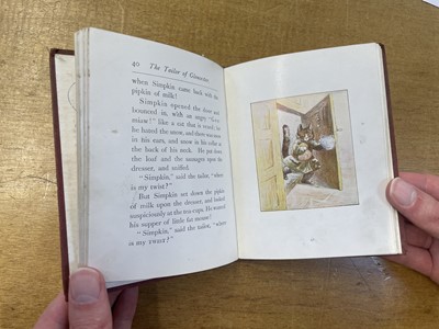 Lot 44 - Potter (Beatrix). The Tailor of Gloucester, circa 1908, inscribed by Beatrix Potter