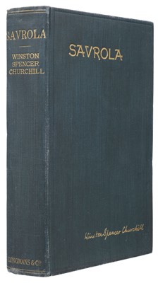 Lot 50 - Churchill (Winston S.). Savrola, 1st edition, 1900