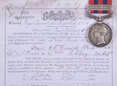 Lot 118 - Defence of Lucknow. India General Service Medal to an 'Original Defender'