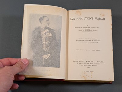 Lot 42 - Churchill (Winston S.). Ian Hamilton's March, 1st edition, 1900
