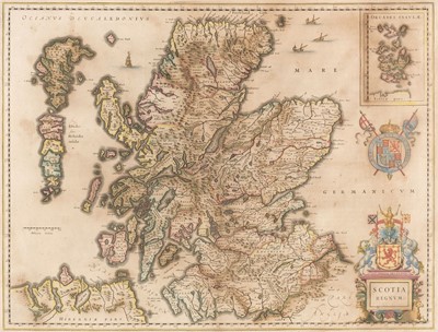 Lot 139 - Scotland. Blaeu (Willem Janszoon), Scotia Regnum, Amsterdam: circa 1640