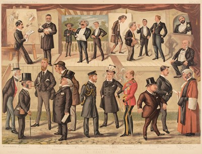 Lot 202 - Vanity Fair. A Collection of 27 'Doubles' & 'Triples', late 19th century