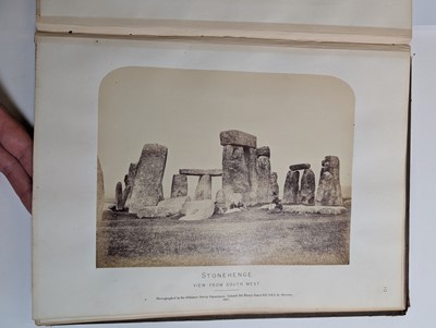 Lot 31 - James (Henry). Plans and Photographs of Stonehenge, and of Turusachan in the Island of Lewis...