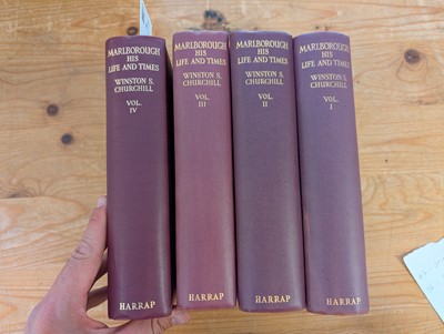 Lot 47 - Churchill (Winston S.). Marlborough. His Life and Times, 4 volumes, 1st edition