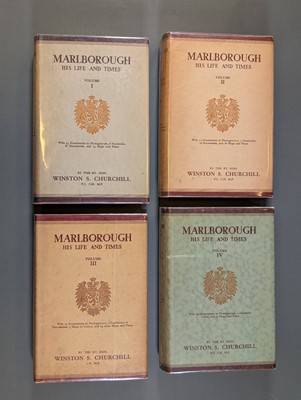 Lot 47 - Churchill (Winston S.). Marlborough. His Life and Times, 4 volumes, 1st edition
