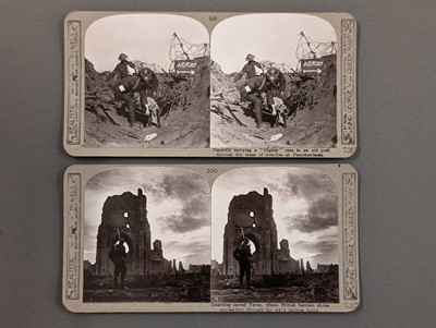 Lot 109 - Stereoviews. The Great War, Realistic Travels, London, c. 1920