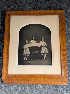 Lot 23 - Hay (George Heron & David Syme, photographers). A group of 4 full plate ambrotypes