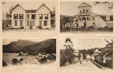 Lot 231 - Seychelles. A collection of approximately 150 Seychelles postcards, c. 1903 and later