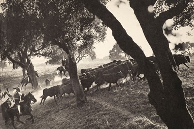 Lot 94 - Parks (Gordon, 1912-2006). South American cattle herders, c. 1960, gelatin silver print