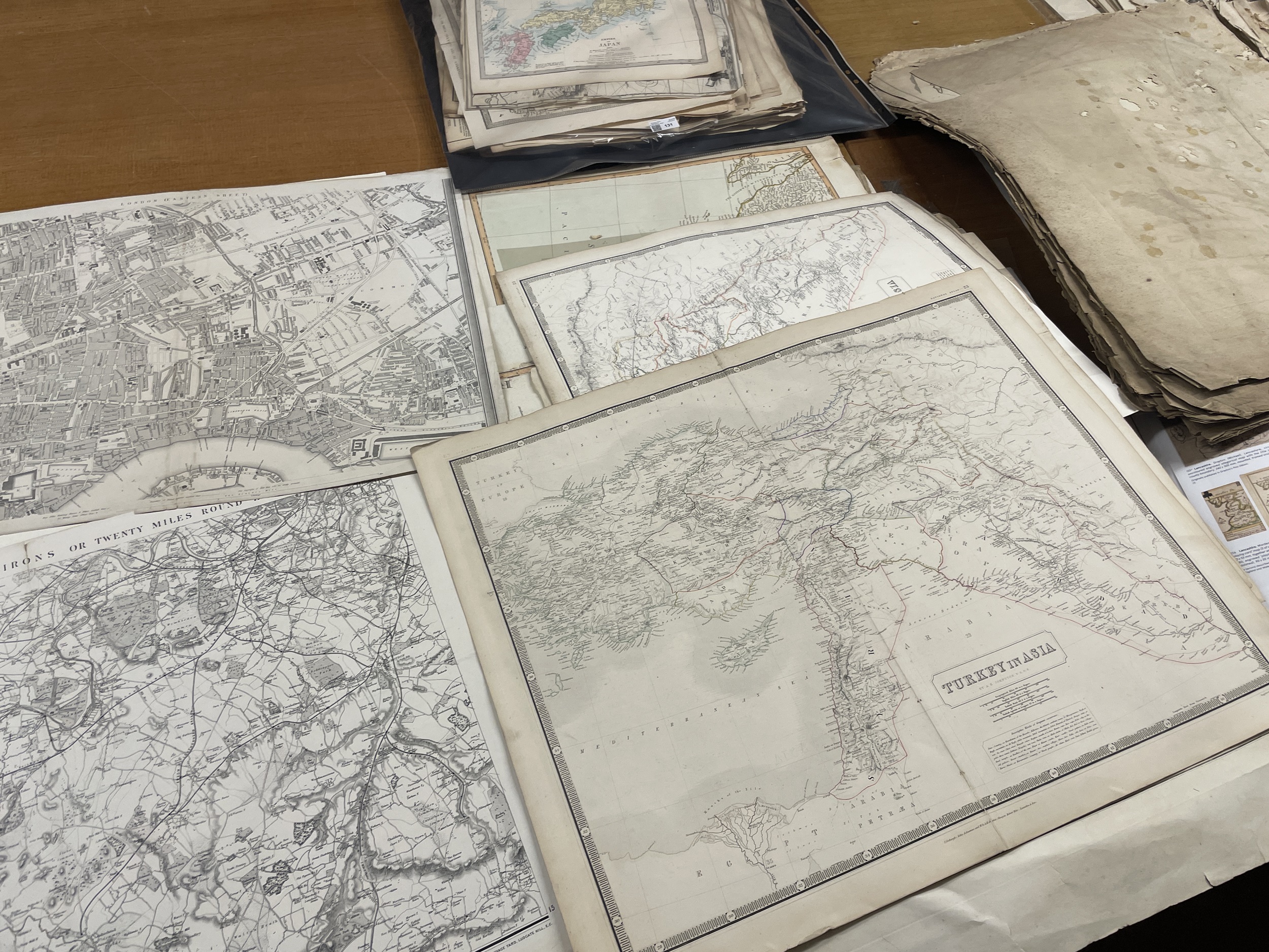Lot 129 - Maps & Charts. A Collection of approximately