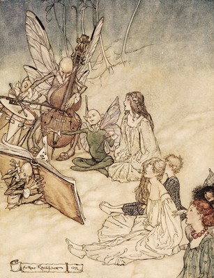 Lot 625 - Rackham (Arthur, illustrator). A Midsummer-Night’s Dream, by William Shakespeare, 1908