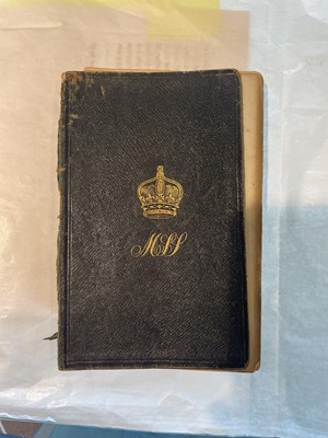 Lot 5 - Australian Manuscript Diary. Mr John Matthews Journal... to the Australian Colonies 1849
