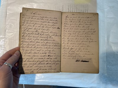 Lot 5 - Australian Manuscript Diary. Mr John Matthews Journal... to the Australian Colonies 1849
