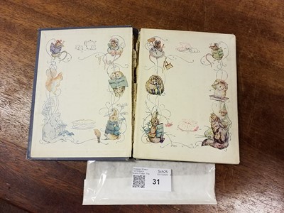 Lot 31 - Potter (Beatrix). The Tale of Mrs. Tiggy-Winkle, 1st deluxe edition, 1905