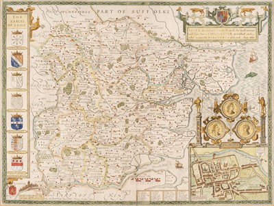 Lot 115 - Essex. Speed (John), Essex Devided into Hundreds..., 1676