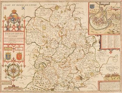 Lot 144 - Shropshire. Speed (John), Shropshyre Described..., 1676