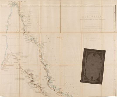Lot 103 - Australia. Arrowsmith (J.), Dr Ludwig Leichhardt's route in Australia..., 1847