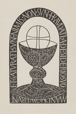 Lot 227 - Gill (Eric, 1882-1940). Chalice and Host, 1927, plus eight other wood engravings
