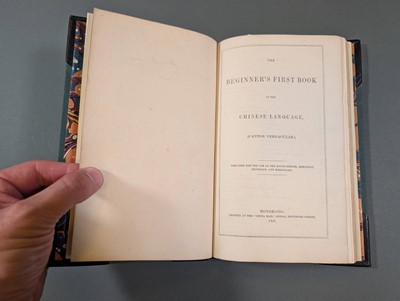 Lot 10 - Devan (Thomas T.). The Beginner’s First Book in the Chinese Language..., 1847