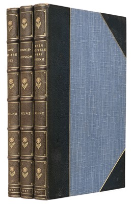 Lot 615 - Milne (A. A.). Winnie-The-Pooh; Now We Are Six; When We Were Very Young, 1927
