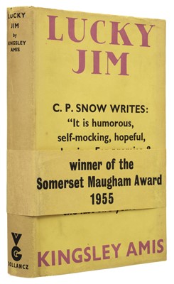 Lot 712 - Amis (Kingsley). Lucky Jim, 1st edition, signed, London: Gollancz, 1953