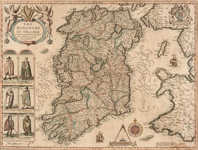 Lot 122 - Ireland. Speed (John), The Kingdome of Irland..., Thomas Bassett & Richard Chiswell, [1676]