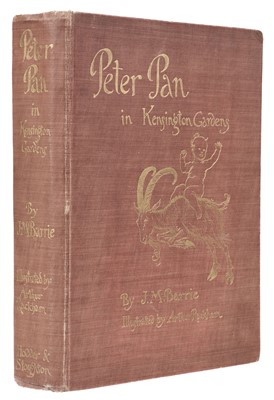 Lot 628 - Rackham (Arthur, illustrator). Peter Pan in Kensington Gardens, by J. M. Barrie, 1906