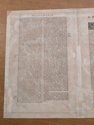 Lot 151 - World. Hondius (Henricus), Nova totius Terrarum Orbis Geographica..., circa 1636