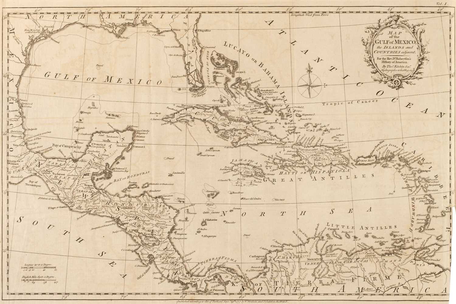 Lot 32 - Robertson (William). The History of America, 1st edition, 1777