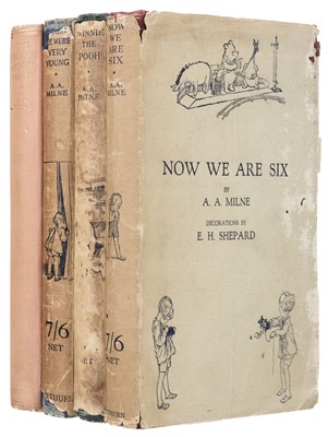 Lot 613 - Milne (A. A.). When We Were Very Young, 1st edition, 1st issue, London: Methuen, 1924