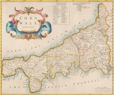 Lot 135 - Morden (Robert). A Collection of Eight Maps [1695 or later)