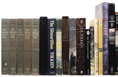 Lot 793 - Tolkien (J. R. R.) Lord of the Rings, 3 volumes revised edition, 4th impression,1969