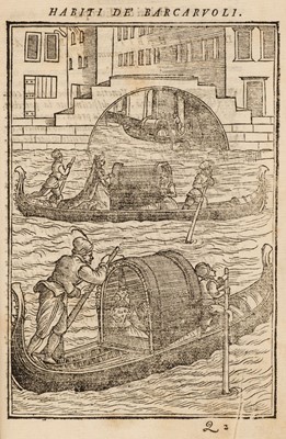 Lot 225 - Vecellio (Cesare). [De gli habiti antichi et moderni di diuerse parti del mondo libri due..., 1590]