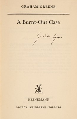 Lot 743 - Greene (Graham). A Burnt-Out Case, 1st edition, London: Heinemann, 1961