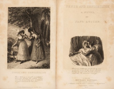 Lot 663 - Austen (Jane). Sense & Sensibility, 1st illustrated edition, London: Richard Bentley, 1833