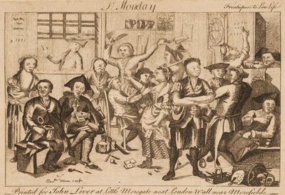 Lot 282 - Legg (Thomas). Low-Life: or One Half of the World, knows not how the Other Half Live, 1764