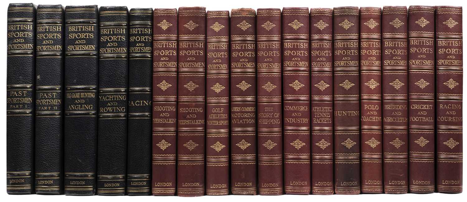 Lot 77 - British Sports & Sportsmen, 16 volumes, 1908-1939