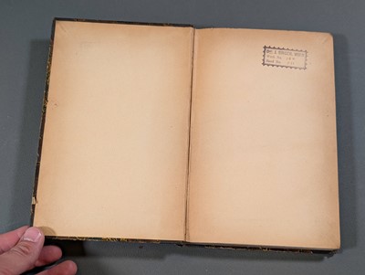 Lot 338 - Menger (Carl). Grundsätze der Volkswirtschaftslehre ... [all published], Vienna, 1871