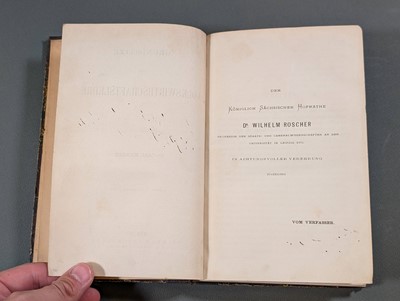 Lot 338 - Menger (Carl). Grundsätze der Volkswirtschaftslehre ... [all published], Vienna, 1871