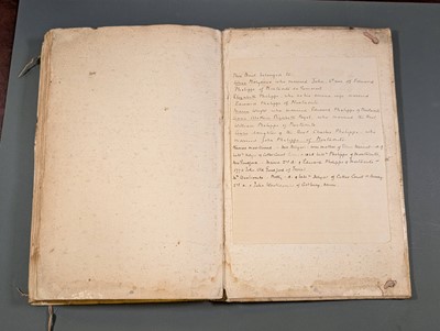 Lot 265 - Cookery Manuscript. A Book of receipts Sept: ye 30th 1695, compiled by Alice Phelipps, 1695-1840