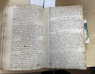 Lot 265 - Cookery Manuscript. A Book of receipts Sept: ye 30th 1695, compiled by Alice Phelipps, 1695-1840