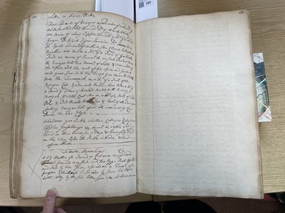 Lot 265 - Cookery Manuscript. A Book of receipts Sept: ye 30th 1695, compiled by Alice Phelipps, 1695-1840