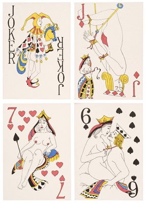 Lot 512 - Lewis (Elaine). Shocker, Erotic Playing Cards, September 1996, & others
