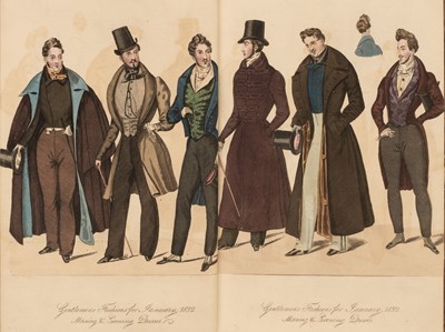 Lot 298 - Fashion. The Gentleman's Magazine of Fashion, January-December 1832