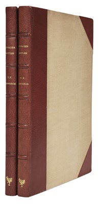 Lot 651 - Lawrence (Thomas Edward). Crusader Castles, 2 volumes, Golden Cockerel Press, 1936