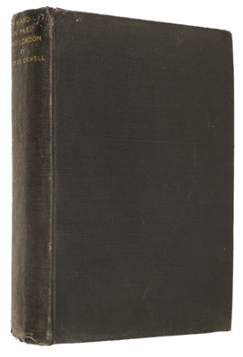 Lot 770 - Orwell (George). Down and Out in Paris and London, 1st edition, 1st impression, 1933