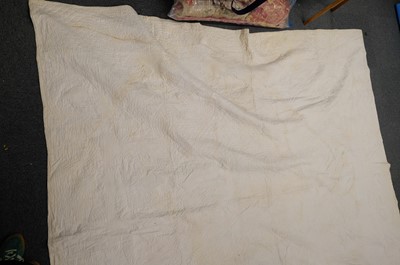 Lot 513 - Quilt. A large patchwork quilt, late 18th/early 19th century